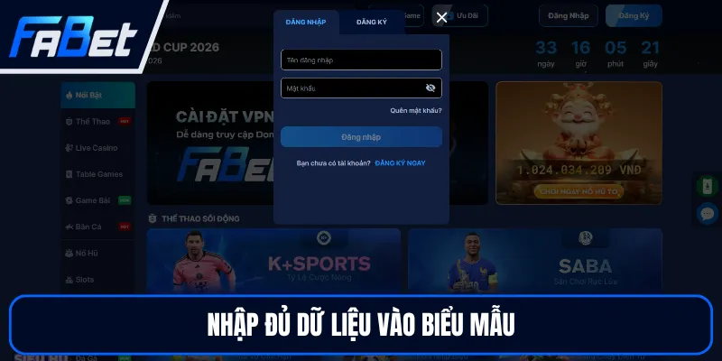 Đăng Nhập FABET Và Những Điều Cần Chú Ý Khi Thực Hiện